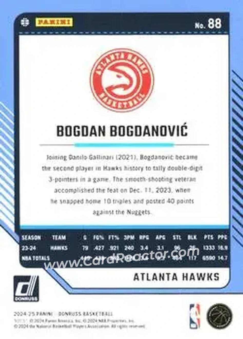 Back of Bogdan Bogdanović