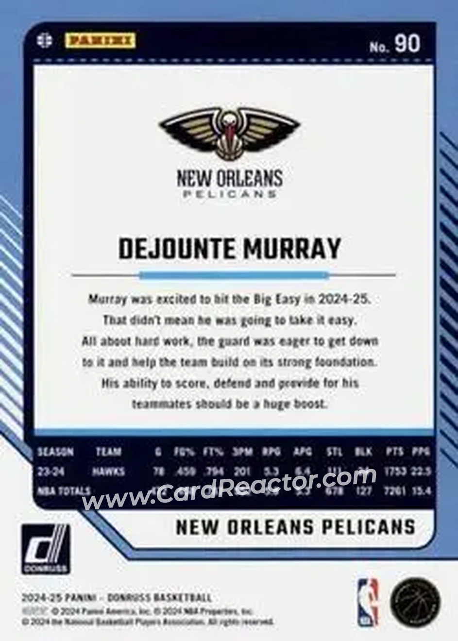 Back of Dejounte Murray