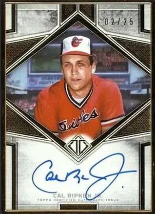 2019 Topps Transcendent Collection - Transcendent Autographs #TCA-CRJ - Cal Ripken - Baltimore Orioles