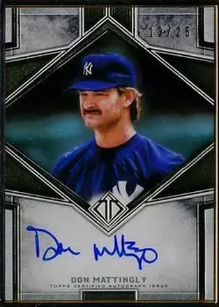2019 Topps Transcendent Collection - Transcendent Autographs #TCA-DM - Don Mattingly - New York Yankees