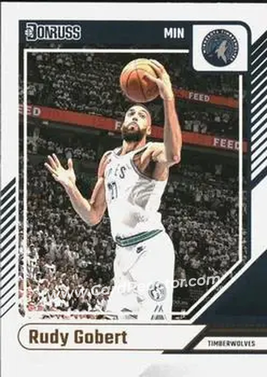 Front of Rudy Gobert