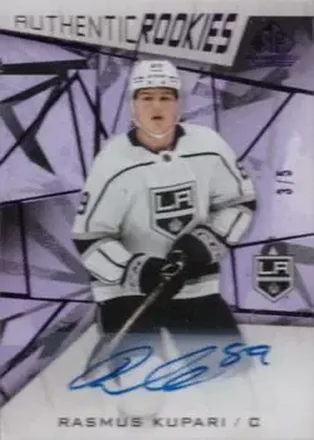 2021-22 SP Game Used - Purple Fragment #147 - Rasmus Kupari - Los Angeles Kings