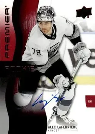 2023-24 Upper Deck Premier - Auto #147 - Alex Laferriere - Los Angeles Kings