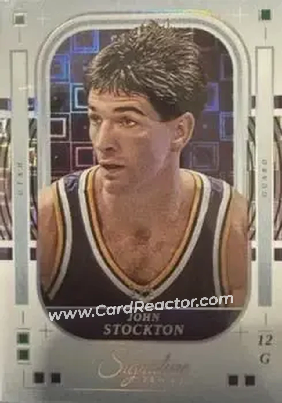 2025-26 Panini Signature Series - Pandora #70 - John Stockton - Utah Jazz - Front