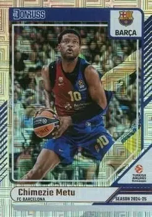 2024-25 Donruss EuroLeague #1 Chimezie Metu