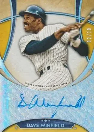 2017 Topps Five Star - Base Autograph Gold #FSA-DW - Dave Winfield - New York Yankees