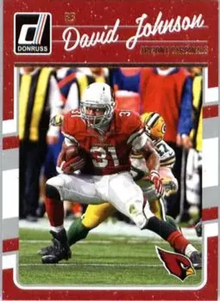 2016 Donruss #3 - David Johnson - Arizona Cardinals