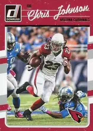 2016 Donruss #4 - Chris Johnson - Arizona Cardinals
