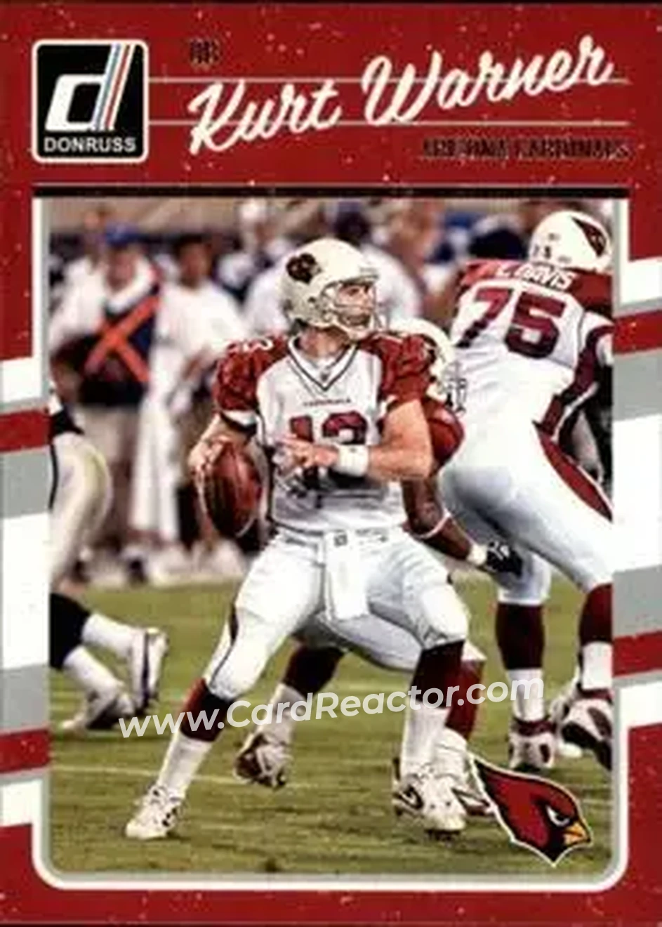 2016 Donruss #9 - Kurt Warner - Arizona Cardinals - Front