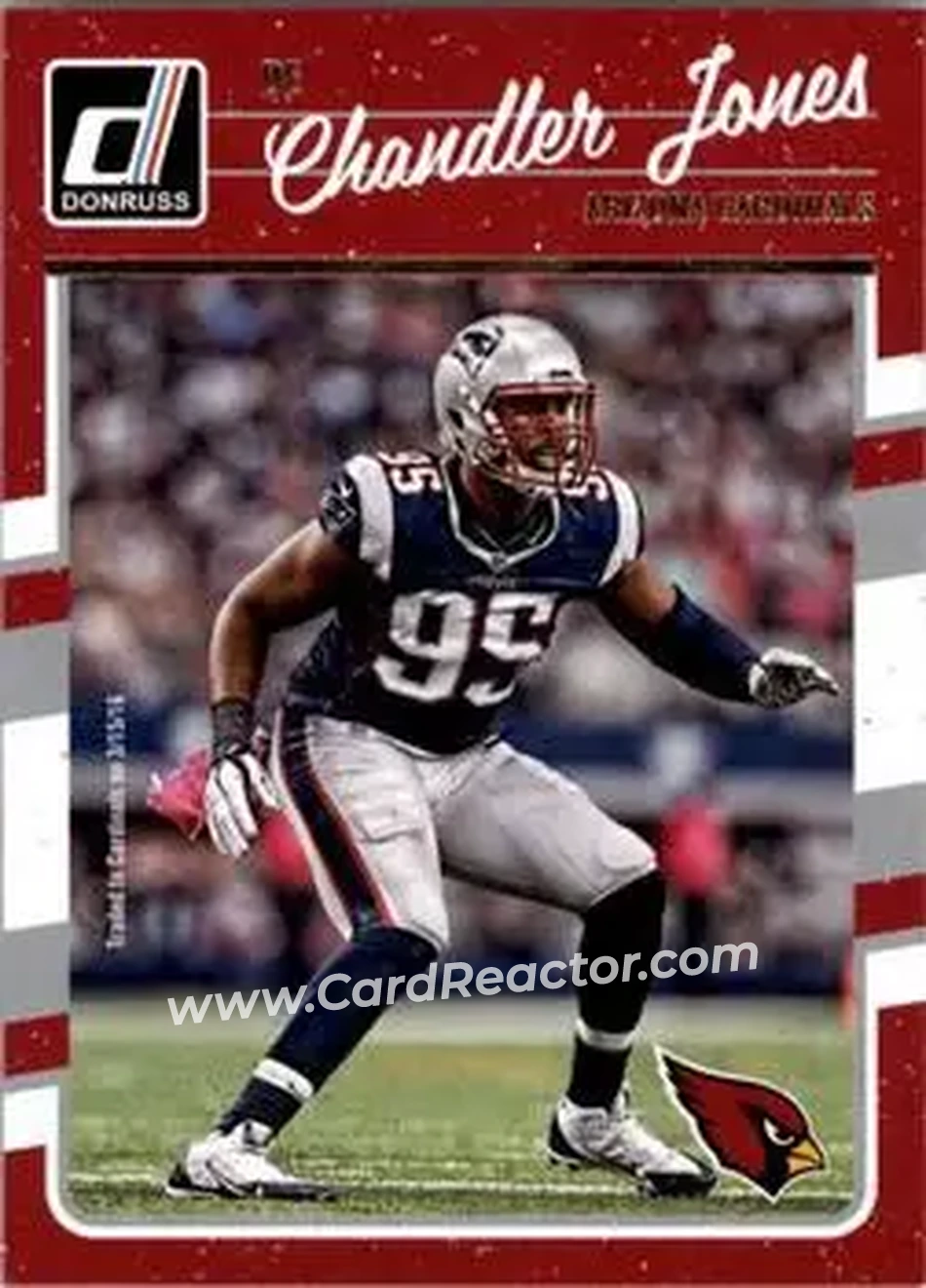 2016 Donruss #10 - Chandler Jones - Arizona Cardinals - Front