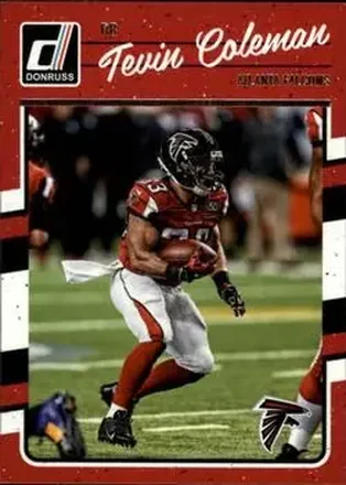 2016 Donruss #13 - Tevin Coleman - Atlanta Falcons
