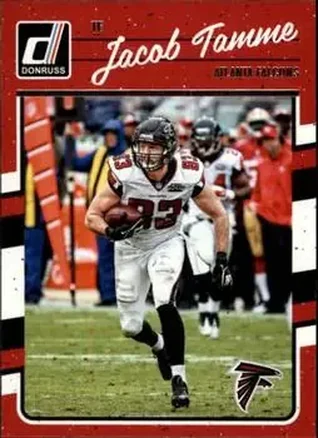 2016 Donruss #15 - Jacob Tamme - Atlanta Falcons