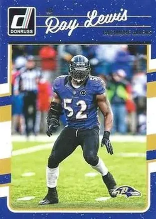 2016 Donruss #28 - Ray Lewis - Baltimore Ravens