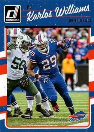 2016 Donruss #32 - Karlos Williams - Buffalo Bills