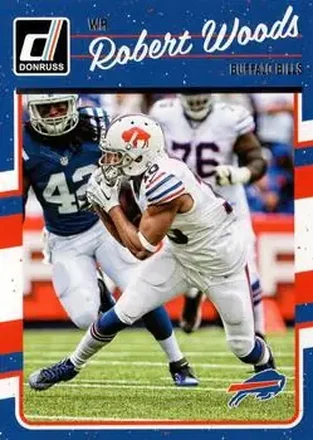 2016 Donruss #34 - Robert Woods - Buffalo Bills