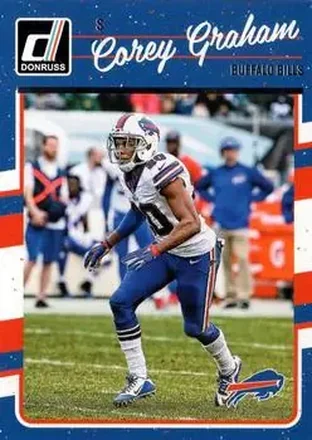 2016 Donruss #37 - Corey Graham - Buffalo Bills