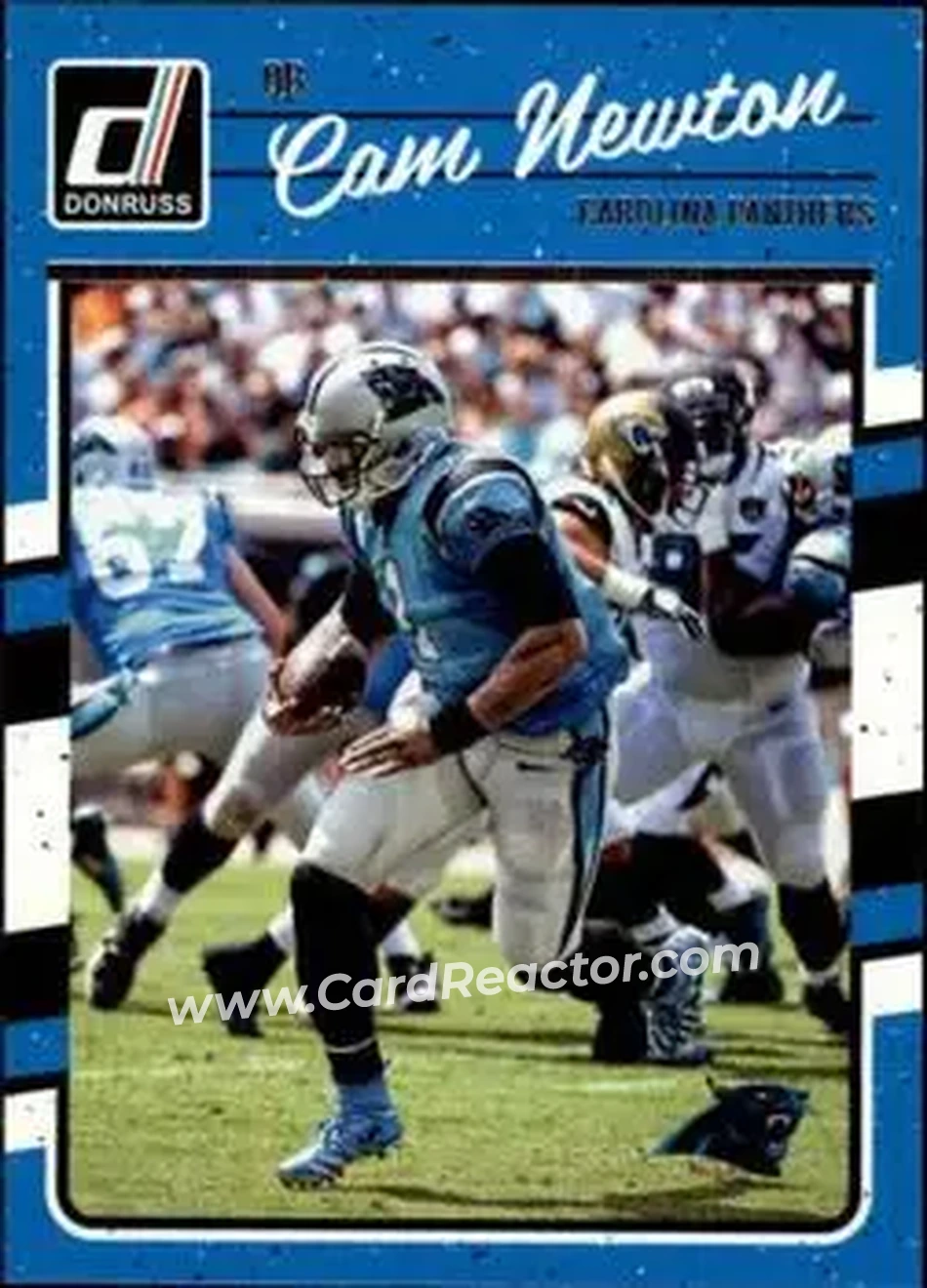 2016 Donruss #39 - Cam Newton - Carolina Panthers - Front