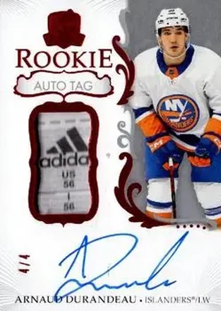 2023-24 Upper Deck The Cup - Red Foil #115 - Arnaud Durandeau - New York Islanders