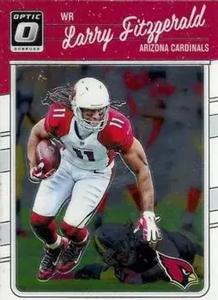 2016 Donruss Optic #2 - Larry Fitzgerald - Arizona Cardinals