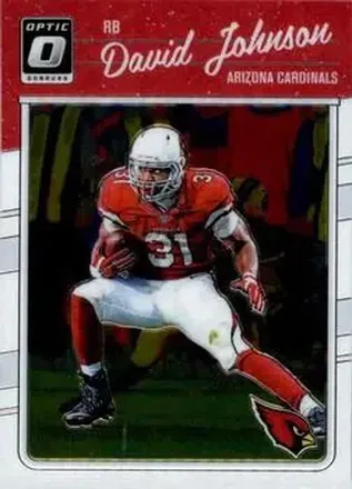 2016 Donruss Optic #3 - David Johnson - Arizona Cardinals
