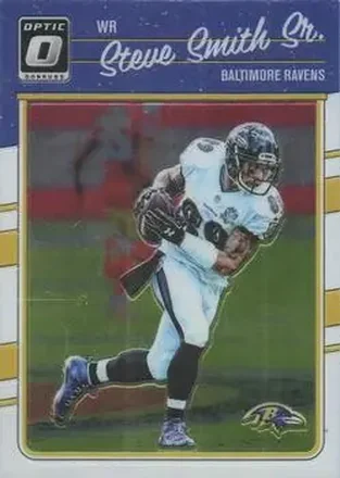 2016 Donruss Optic #9 - Steve Smith Sr. - Baltimore Ravens
