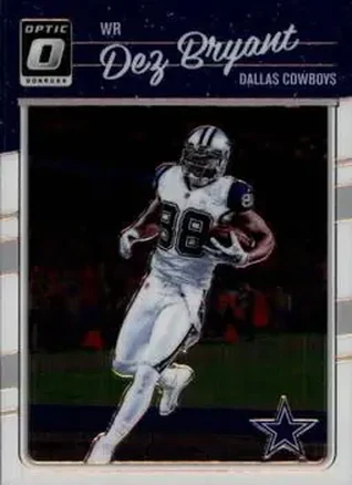 2016 Donruss Optic #28 - Dez Bryant - Dallas Cowboys
