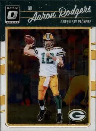 2016 Donruss Optic #36 - Aaron Rodgers - Green Bay Packers