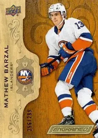 2018-19 Upper Deck Engrained #16 - Mathew Barzal - New York Islanders