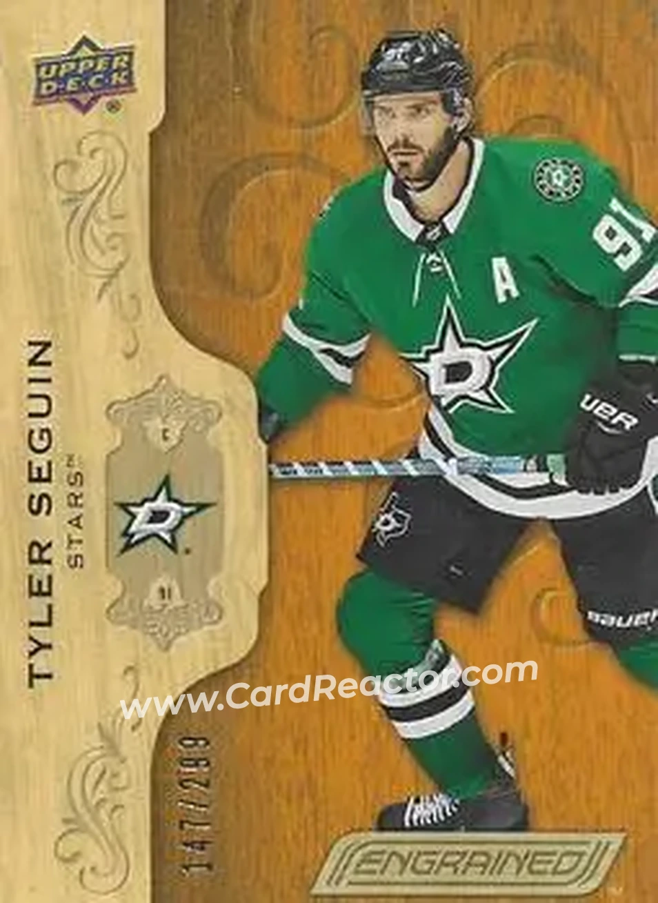 2018-19 Upper Deck Engrained #22 - Tyler Seguin - Dallas Stars - Front