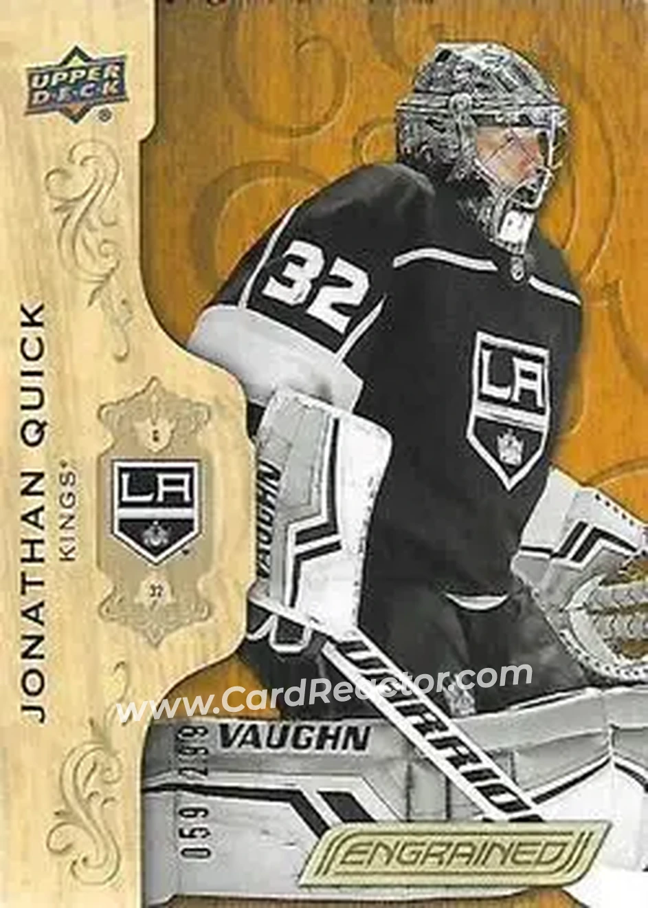 2018-19 Upper Deck Engrained #26 - Jonathan Quick - Los Angeles Kings - Front