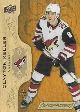 2018-19 Upper Deck Engrained #29 - Clayton Keller - Arizona Coyotes