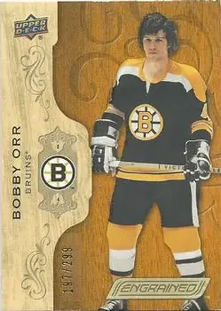 2018-19 Upper Deck Engrained #33 - Bobby Orr - Boston Bruins
