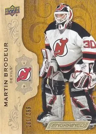 2018-19 Upper Deck Engrained #48 - Martin Brodeur - New Jersey Devils