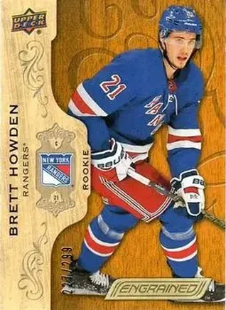 2018-19 Upper Deck Engrained #59 - Brett Howden - New York Rangers
