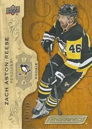 2018-19 Upper Deck Engrained #62 - Zach Aston-Reese - Pittsburgh Penguins