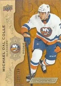 2018-19 Upper Deck Engrained feature card