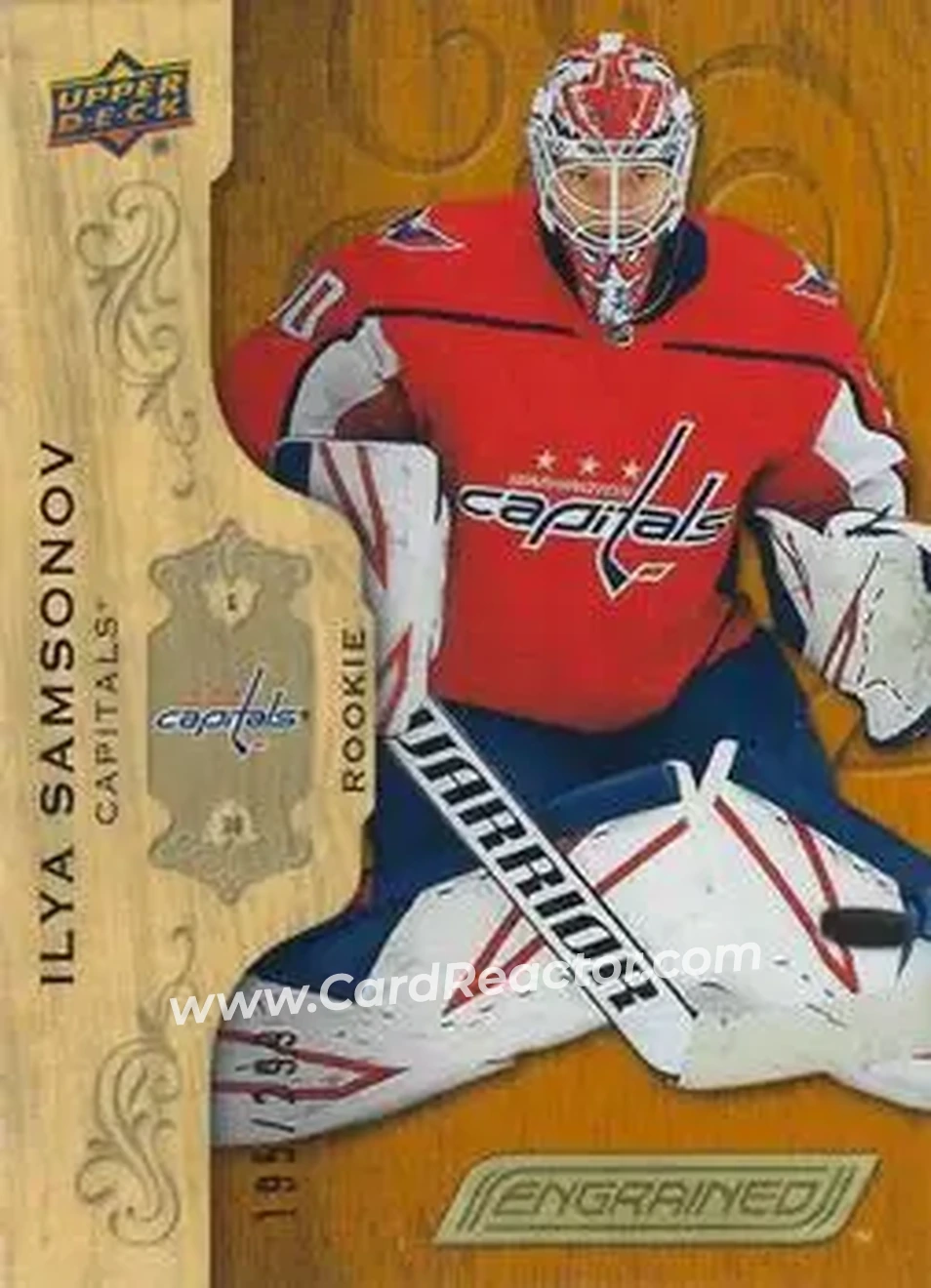 2018-19 Upper Deck Engrained #98 - Ilya Samsonov - Washington Capitals - Front