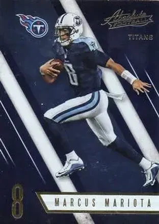 2016 Panini Absolute #1 - Marcus Mariota - Tennessee Titans
