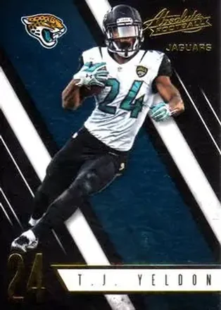 2016 Panini Absolute #6 - T.J. Yeldon - Jacksonville Jaguars