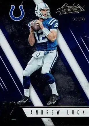 2016 Panini Absolute #8 - Andrew Luck - Indianapolis Colts