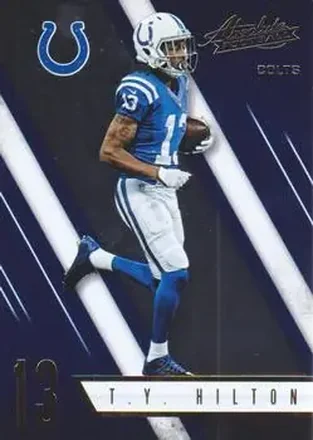 2016 Panini Absolute #10 - T.Y. Hilton - Indianapolis Colts