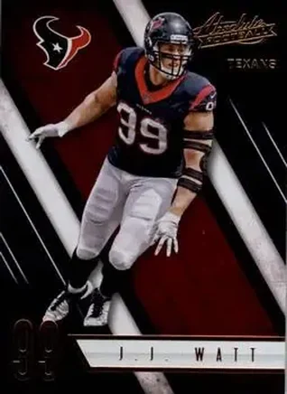 2016 Panini Absolute #14 - J.J. Watt - Houston Texans