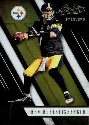 2016 Panini Absolute #15 - Ben Roethlisberger - Pittsburgh Steelers