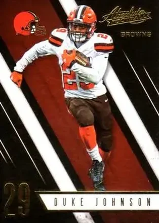 2016 Panini Absolute #19 - Duke Johnson Jr. - Cleveland Browns