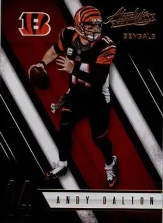 2016 Panini Absolute #21 - Andy Dalton - Cincinnati Bengals