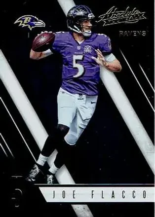 2016 Panini Absolute #24 - Joe Flacco - Baltimore Ravens