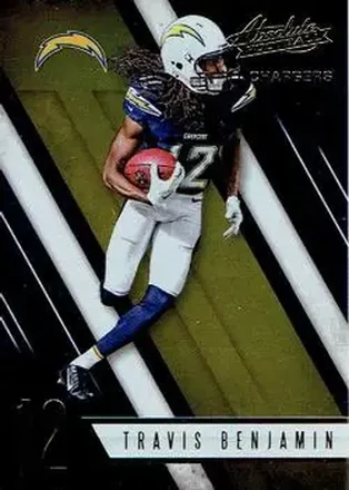2016 Panini Absolute #29 - Travis Benjamin - San Diego Chargers