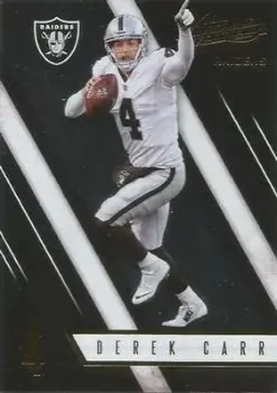 2016 Panini Absolute #30 - Derek Carr - Oakland Raiders