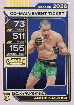 2026 Panini Contenders PFL feature card