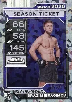 2026 Panini Contenders PFL feature card